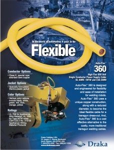 AUTO-FLEX™ 360 WELDING Highly Flexible Single Conductor Trans-Gun Welding Cables